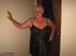 teasing elderly platinum blonde