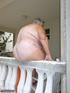 appealing elderly curvy blonde
