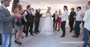 Wedding reception turns into a swingers party with horny bridemaids - XXXonXXX - Pic 5