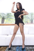 insanely hot tattooed brunette