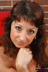 brunette milf with blue