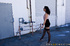 submissive brunette slut sucks