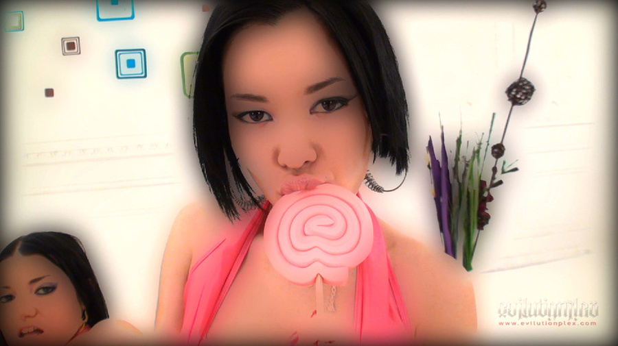 Anal toy-fucking and gaping with three shor - XXX Dessert - Picture 1