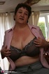 mature plomper displays her