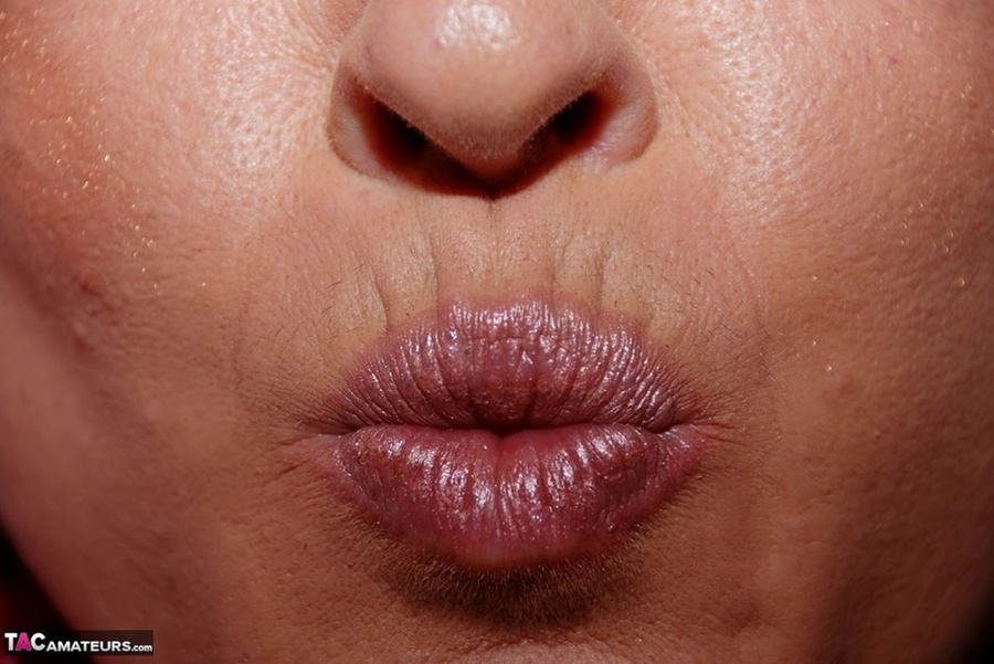 Foxy chick takes off her white fishnet dres - XXX Dessert - Picture 18