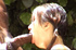 Skinny asian in pigtails gets down on her knees to suck dick