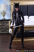 Stunning cat woman wears her sexy black boots while she gets a great lay.