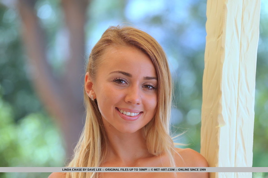 Brown eyed blonde in pink dress and tight t - XXX Dessert - Picture 18