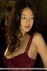 brown eyed brunette red