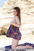 brown eyed brunette with