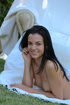 gorgeous babe peels off