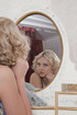 blonde bombshell blue and