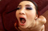 pretty asian babe opens