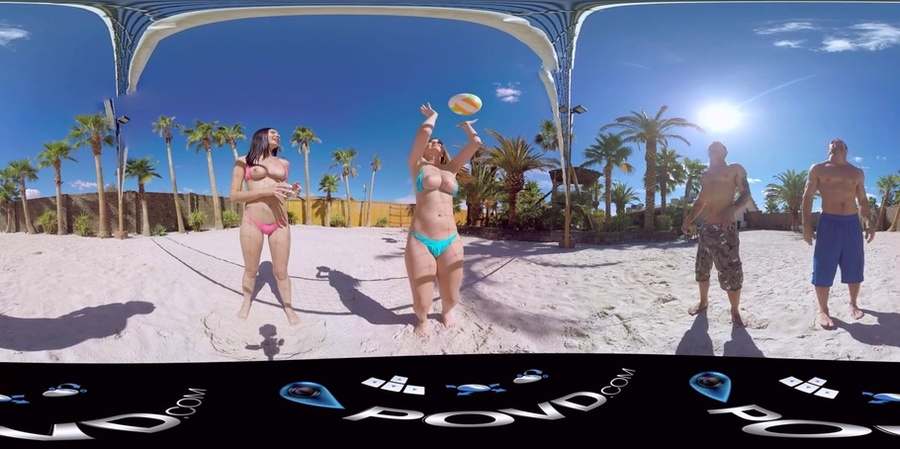 Chicks have fun at the beach before fucking - XXX Dessert - Picture 3