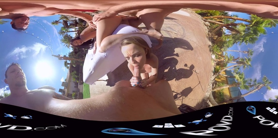 Chicks have fun at the beach before fucking - XXX Dessert - Picture 11