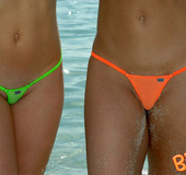 Indulging babes teases with their steaming hot bodies and hot asses in