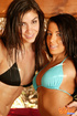 foxy chicks display their