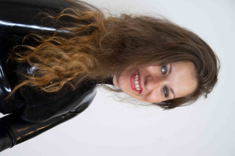 Hardcore hazel eyed brunette dominatrix punishes her slave with spanks till his butt becomes red - XXXonXXX - Pic 10