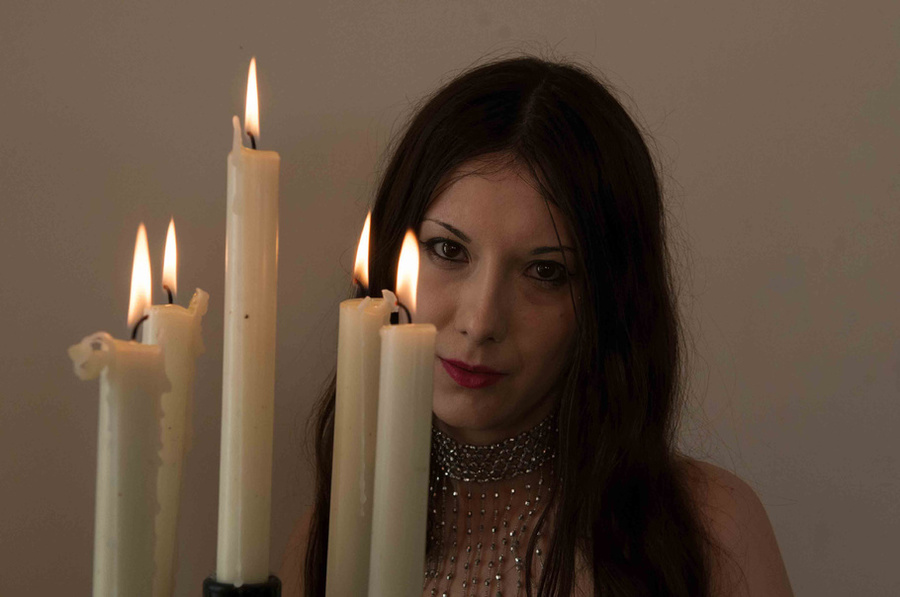 Horny babe displays her pussy then sucks the cock of an old baldie - XXXonXXX - Pic 5