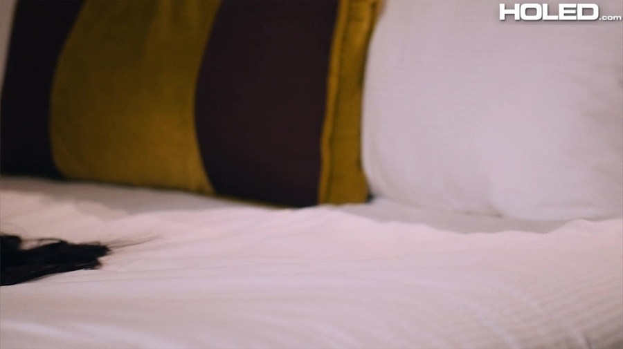 Brunete with succulent tits, slays a hard c - XXX Dessert - Picture 12