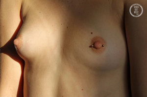 Sweet chick teases with her smoking hot body while she speaks on then phone wearing her red polo and black lingerie before she gets naked and expose her small boobs and sweet crack in different poses. - XXXonXXX - Pic 4