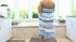 towel-wearing blonde milf gets
