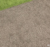 Masturbation on the floor from a busty brunette babe