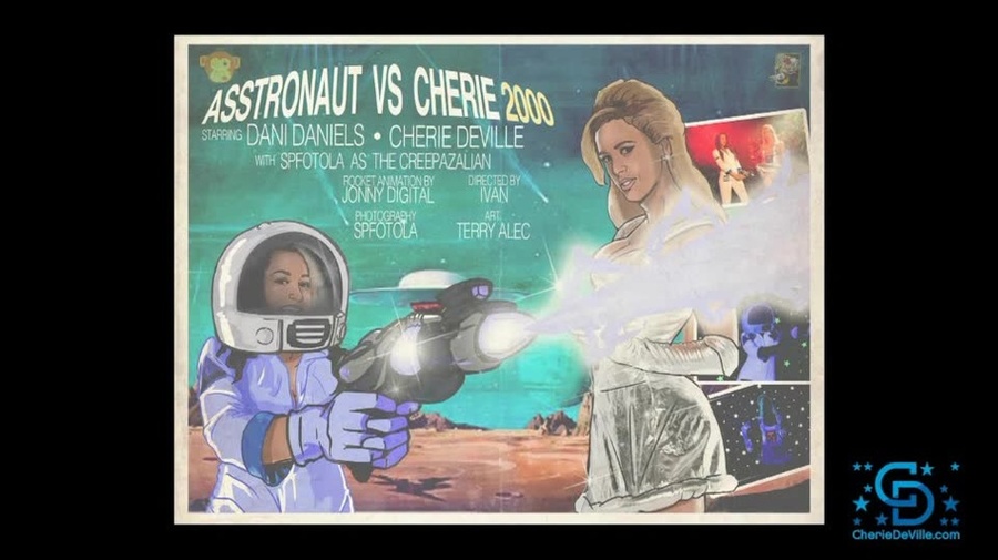 Intergalactic lesbian sex scene with a bust - XXX Dessert - Picture 1