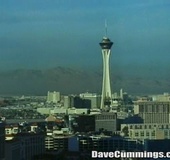 Blue-eyed tanned blonde sucking his cock in Vegas