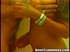 tramp stamp brunette gets