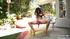 Tight pants boxer knockout babe masturbating outdoors