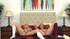 Red stockings brunette fucking her blonde girlfriend