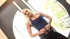 Purple top hardcore-looking blonde shows her holes