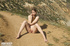 steaming hot babe teases