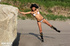 foxy babe teases with