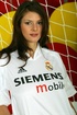 Real Madrid loving brunette fingering her pussy on the pitch