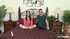 Stockings-wearing brunette gets fucked brutally on a bed