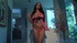 pink panties brunette stripping