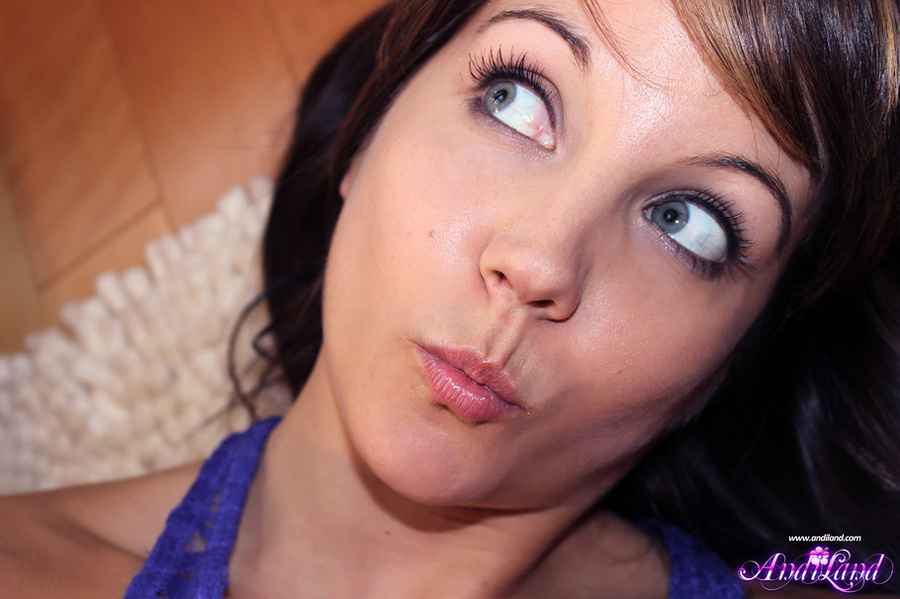 Purple get-up fortuneteller-esque brunette gets naked - XXXonXXX - Pic 12
