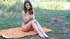 brunette teen with big