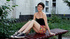 short haired brunette black