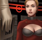 Interracial space rape with a tanned brunette bombshell.The Proto Part