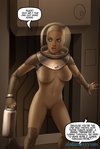 Busty space adventurer in a skintight bodysuit.The Proto Part 1 By Ferres