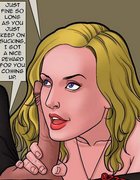 Tight black skirt blonde blowing an old dude.Bad Lieutenant 5 Protect