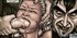 Blue-eyed blonde throat-fucked by a weird creature.Creepy By Slasher