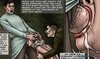 Mad scientist throat-fucking his busty blonde prey.Creepy By Slasher