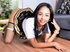 ebony teen with black
