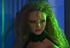 Curly hair redhead in black latex lingerie and gloves gets her tight ass