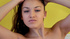 brunette teen with long