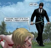 Slow blonde gets tazed with some stun baton. Brutal Earl Part 2 By Feather